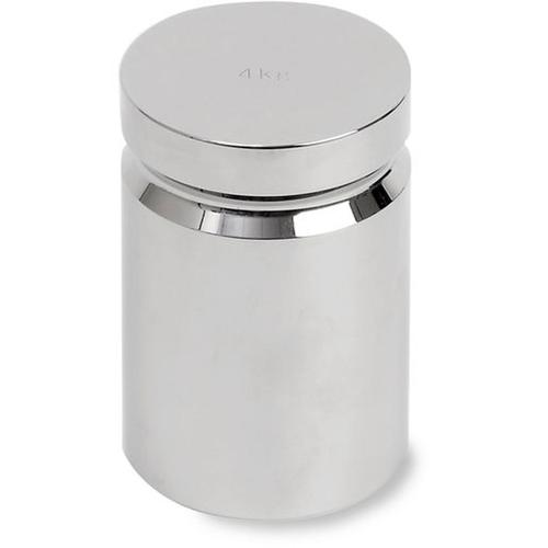 Troemner 80861233 ASTM Class 2 Cylindrical Calibration Weight With Traceable Certificate 4kg