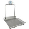 Health O Meter Professional 450KLWH Mechanical Beam Scale, Wheels