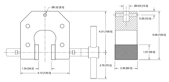 Mark-10 G1100 Parallel Jaw Grip