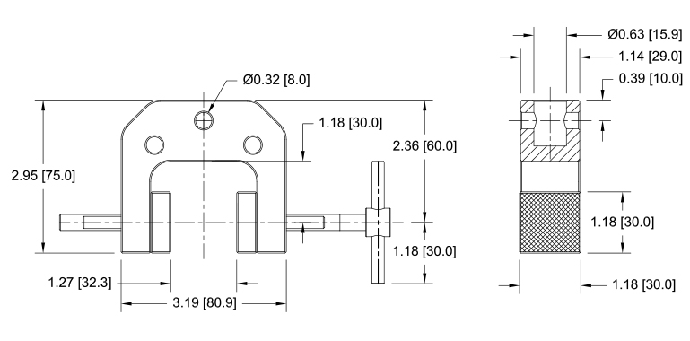 Mark-10 G1101 Parallel Jaw Grip