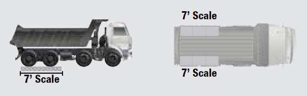 Dual-Axle - 7 ft Scale Configuration